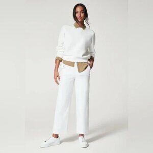 SPANX White Cropped Pants
